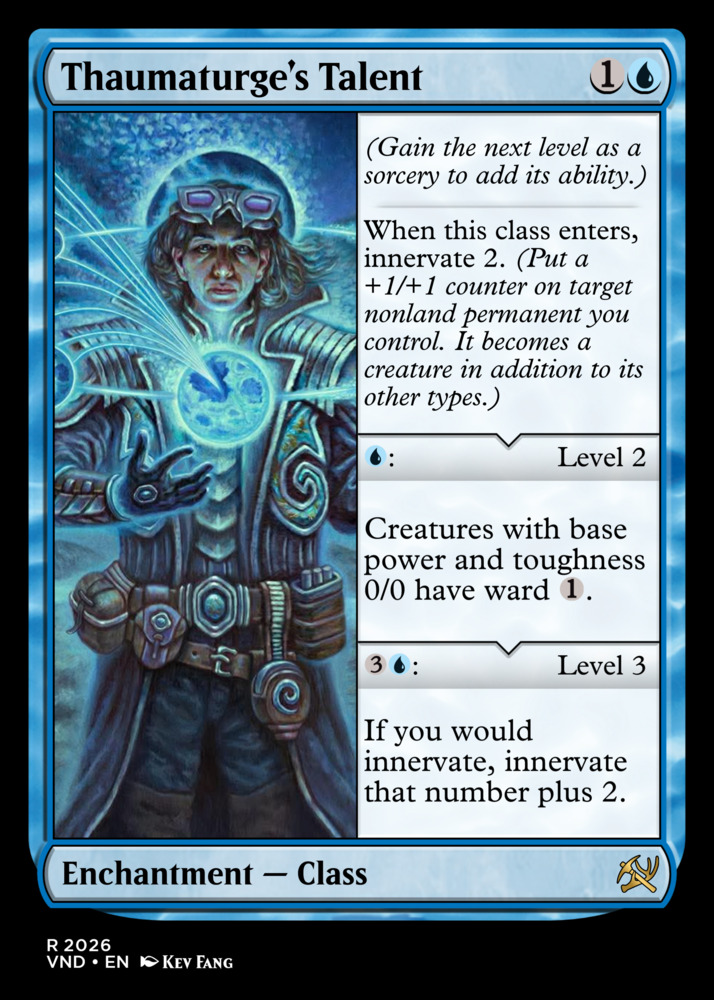 Thaumaturge’s Talent